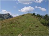 Podrožca / Rosenbach - Hruški vrh
